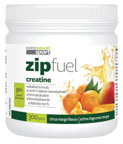 Prairie Naturals Health Products - ZipFuel Creatine - Citrus mango (300g) - Image 3