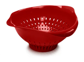 Preserve by Recycline - Colander - Lg. Tomato Red (3L) - Image 4