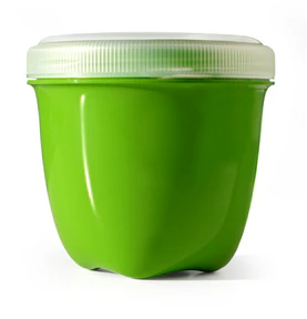 Preserve by Recycline - Mini Round Food Storage-Apple Green (235ml) - Image 2