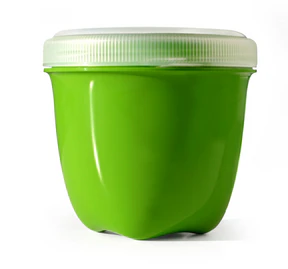Preserve by Recycline - Mini Round Food Storage-Apple Grn (4ct) - Image 2