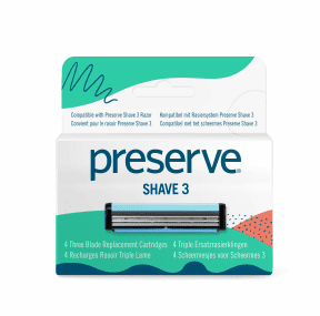 Preserve by Recycline - Shave 3 Replacement Blades (4ct) - Image 3