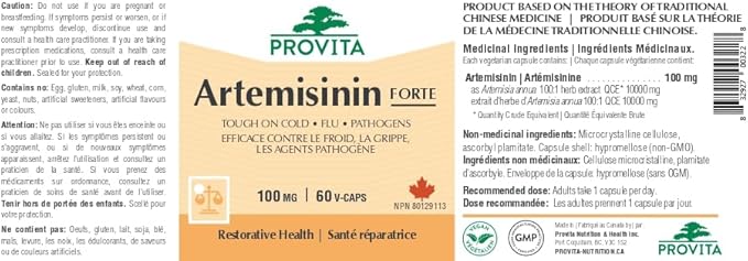 Provita - Artemisinin Forte, 30 caps - Provita - 60 - Image 4
