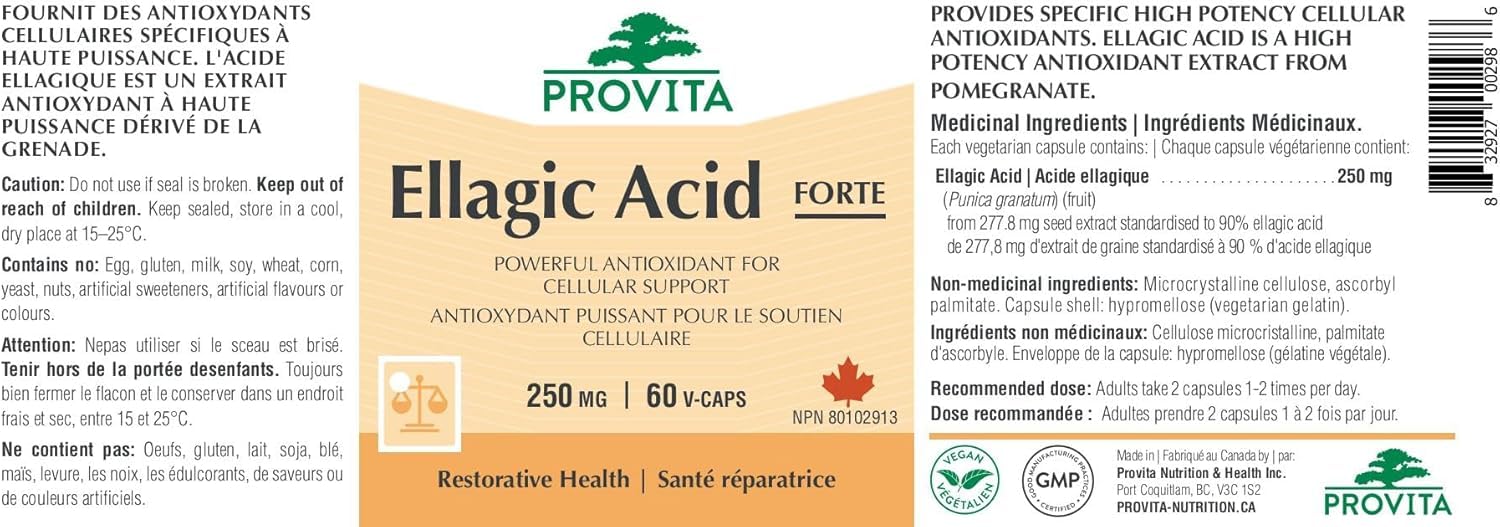 Provita - Ellagic Acid (60 vcaps) - Image 9