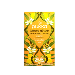 Pukka Tea - Organic Lemon Ginger+Manuka Honey (20bg) - Image 4
