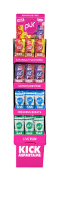 PUR Gum - Shipper - Jumbo & Gum Bags 132ct (1disp)