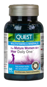 Quest - The Quest For Health - For Mature Women 50+ Her Daily One (90caps)
