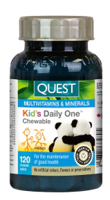 Quest - The Quest For Health - Kid's Daily One Chewable Multi (120ch) - Image 2