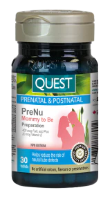 Quest - The Quest For Health - PreNu MommyTo Be - Preparation (30tab) - Image 3