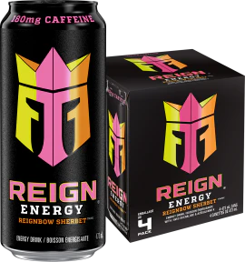 Reign Energy - Reignbow Sherbet 4pk (473ml) - Image 4