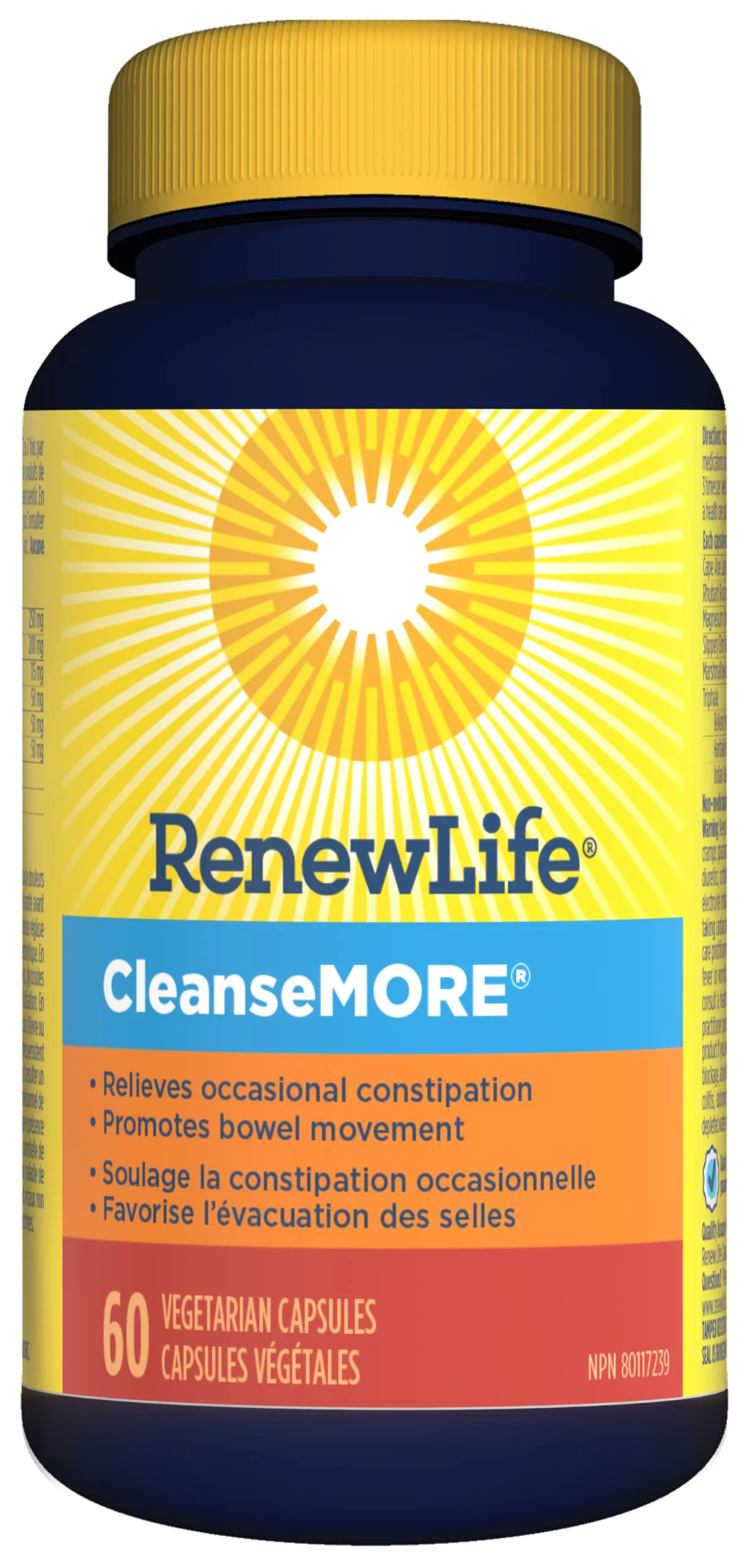 Renew Life - CleanseMORE (120vcap) - Image 3