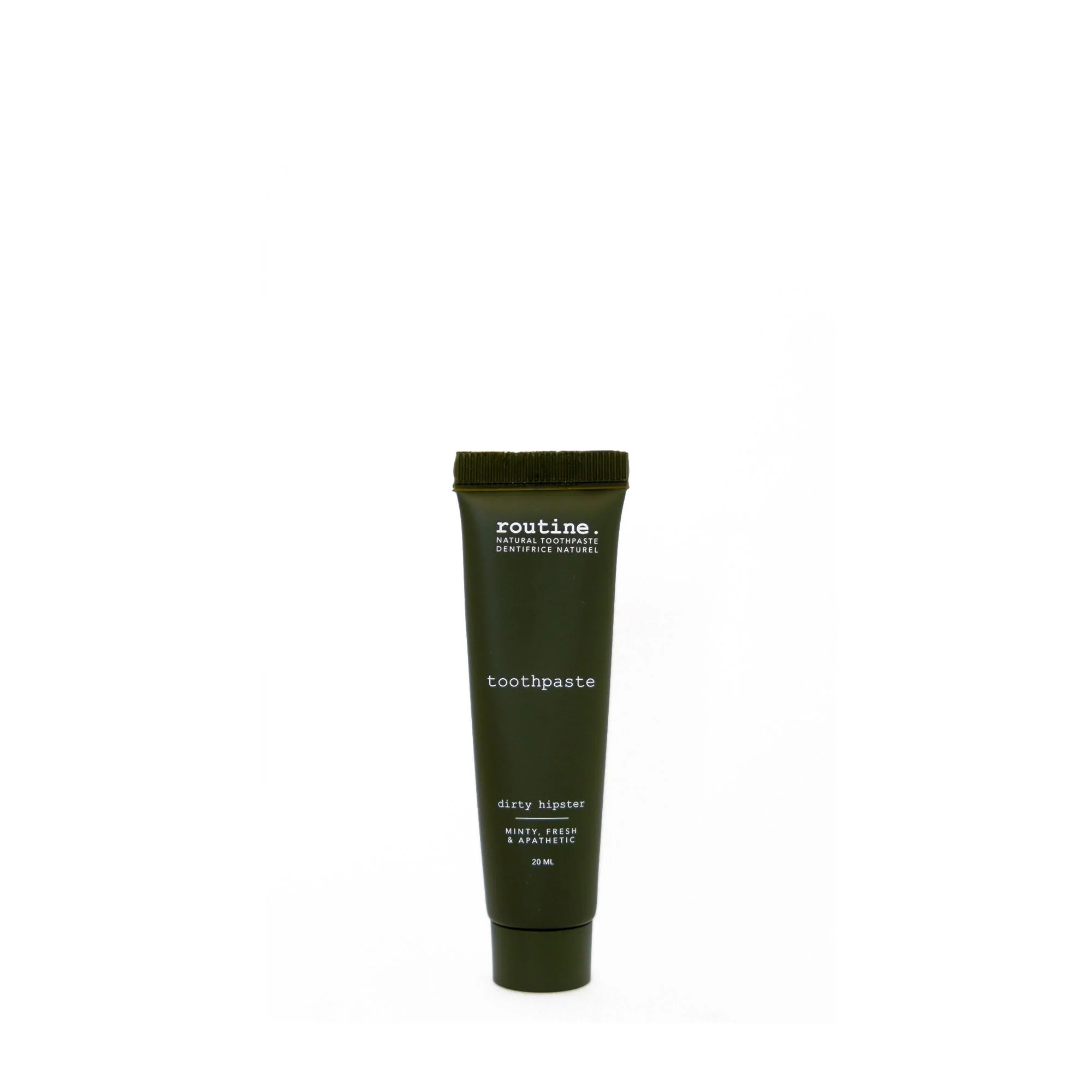 Routine Natural Beauty - Dirty Hipster Toothpaste - Mini (20ml)