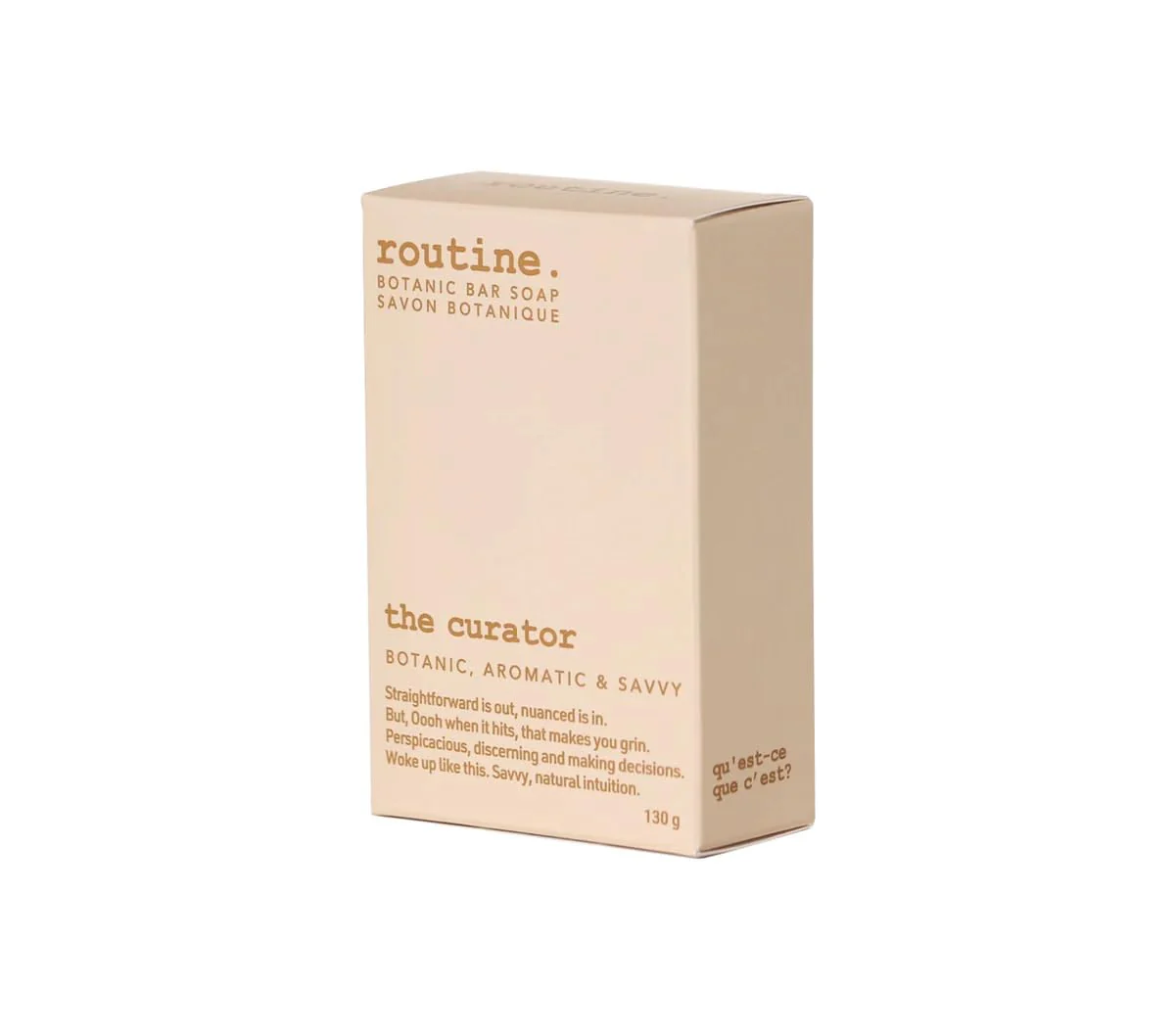 Routine Natural Beauty - The Curator Bar Soap (130g)