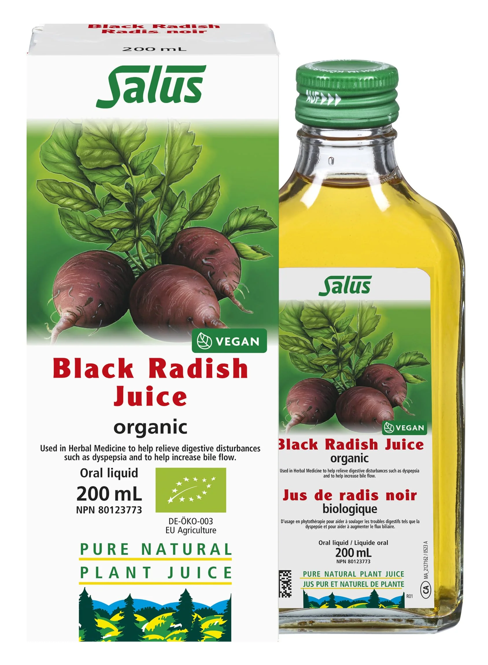 Salus - Black Radish Juice (200ml)