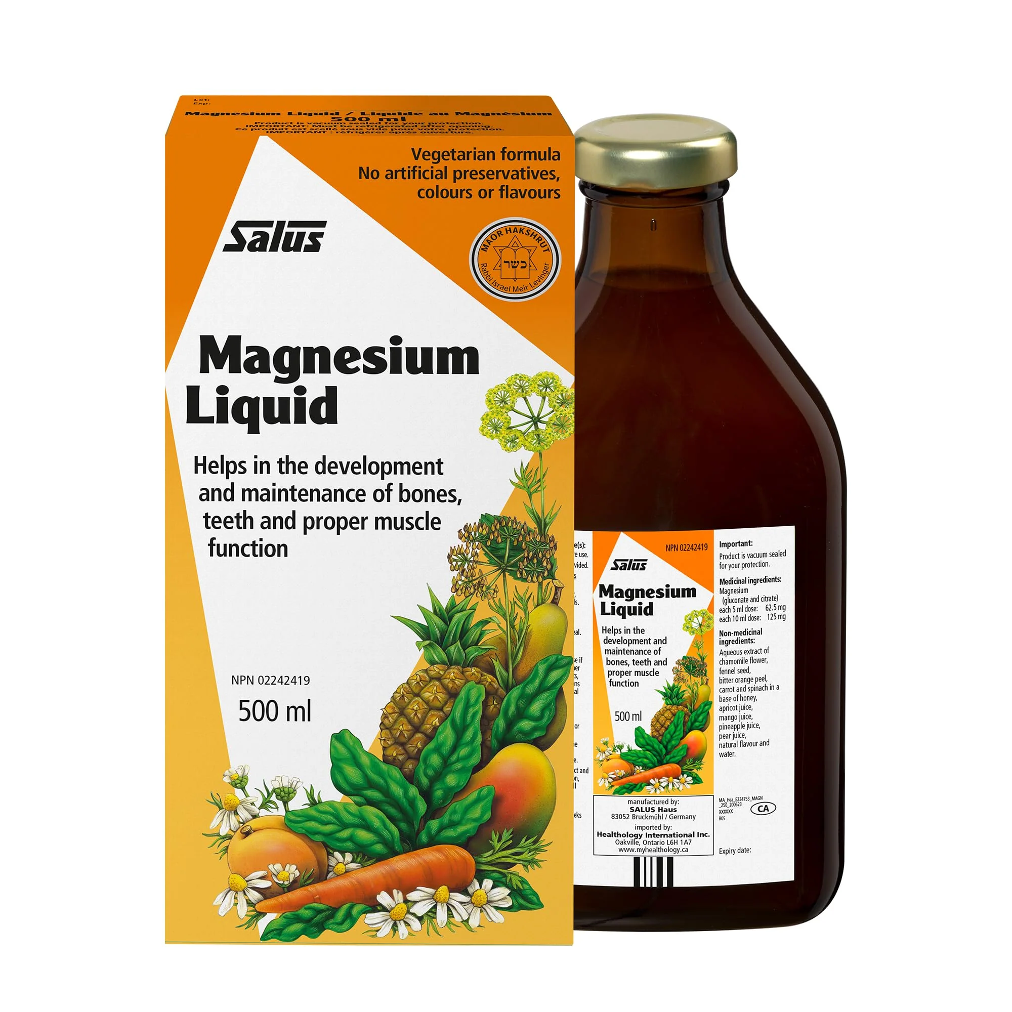 Salus - Magnesium Liquid (500ml) - Image 3