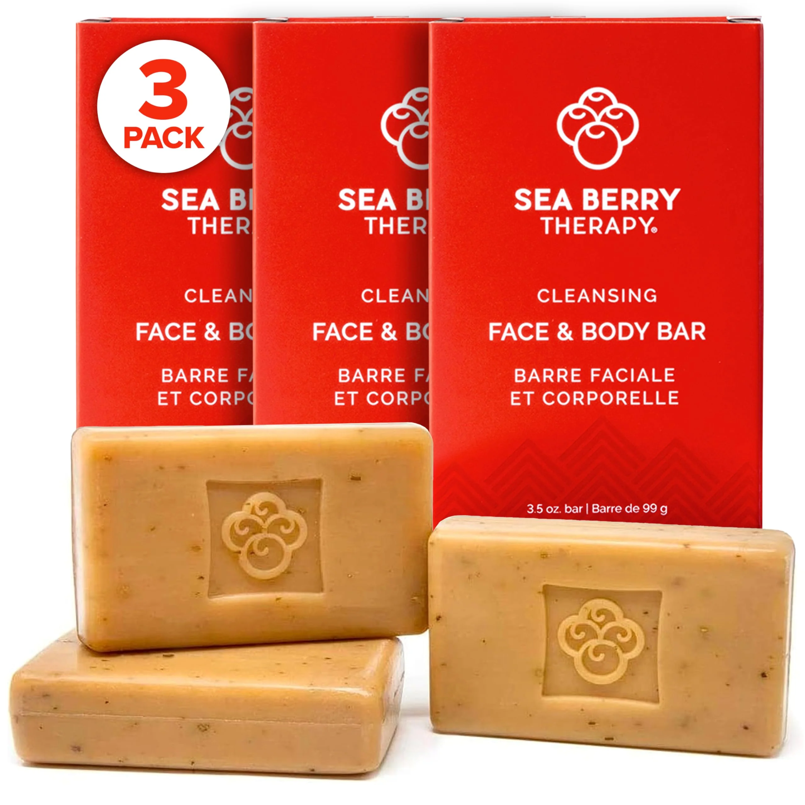 Sea Berry Therapy - Cleansing Face & Body Bar (99g)