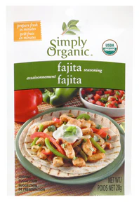 Simply Organic - Fajita Seasoning Mix (28g) - Image 4