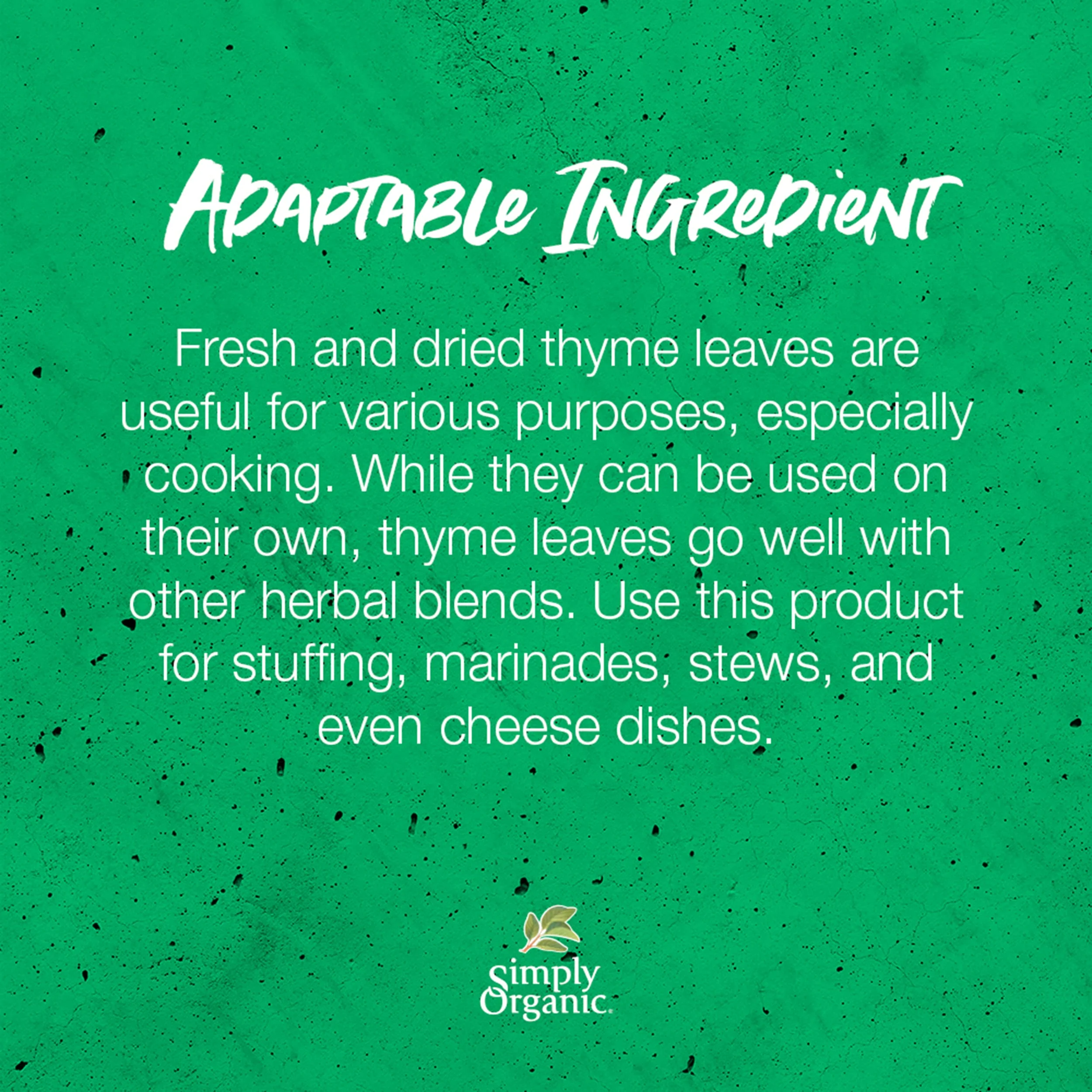 Simply Organic - Thyme Leaf (31g) - Image 10