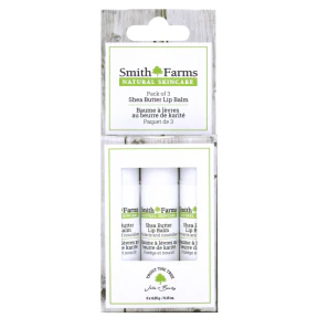 Smith Farms Skincare - Shea Butter Lip Balm (3pk)