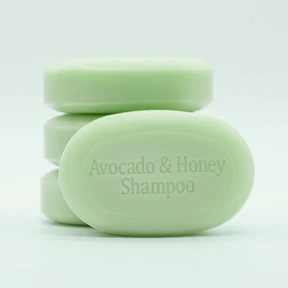 Soap Works - Avocado & Honey Shampoo Bar (90g) - Image 2