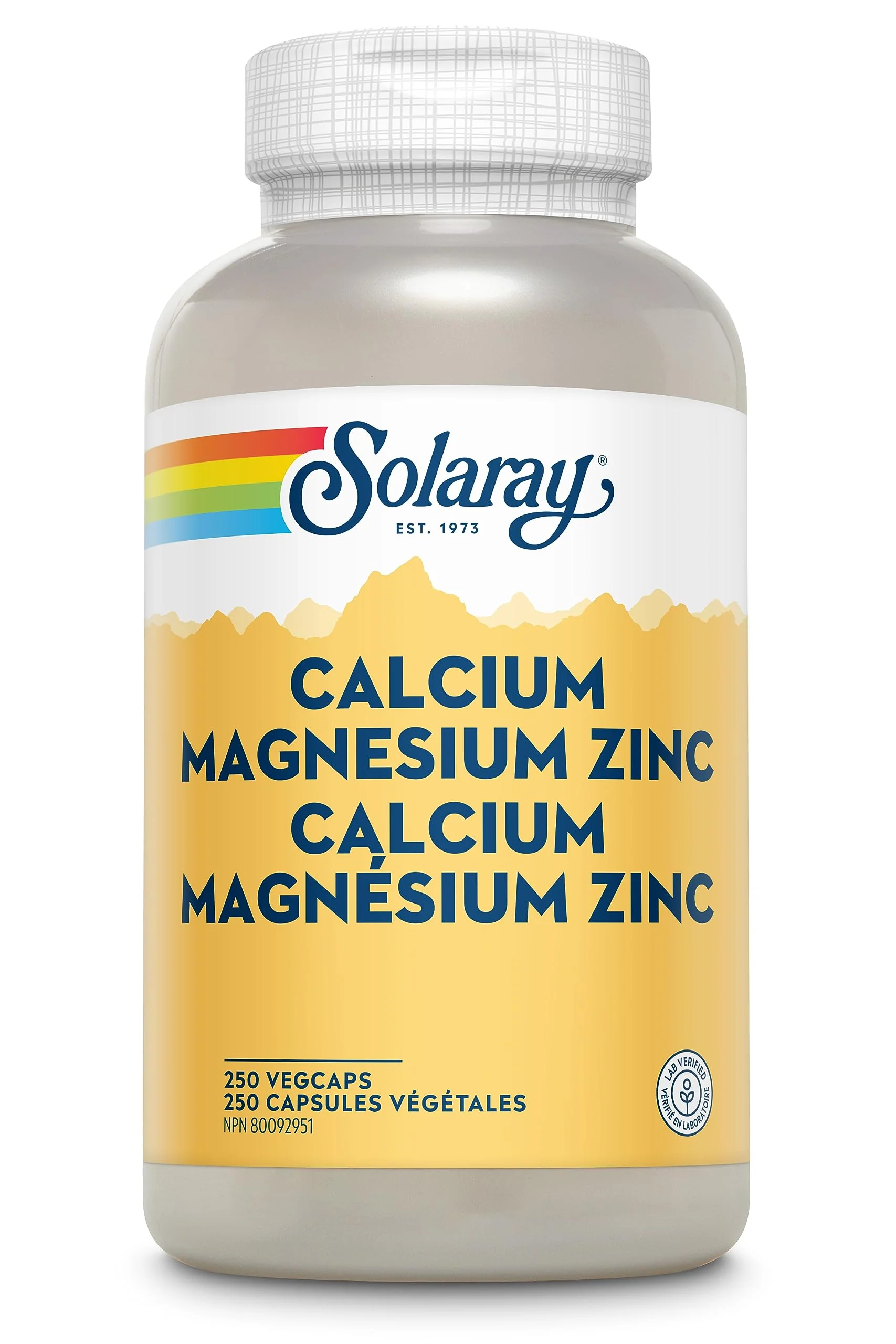 Solaray - Calcium Magnesium Zinc (250caps)