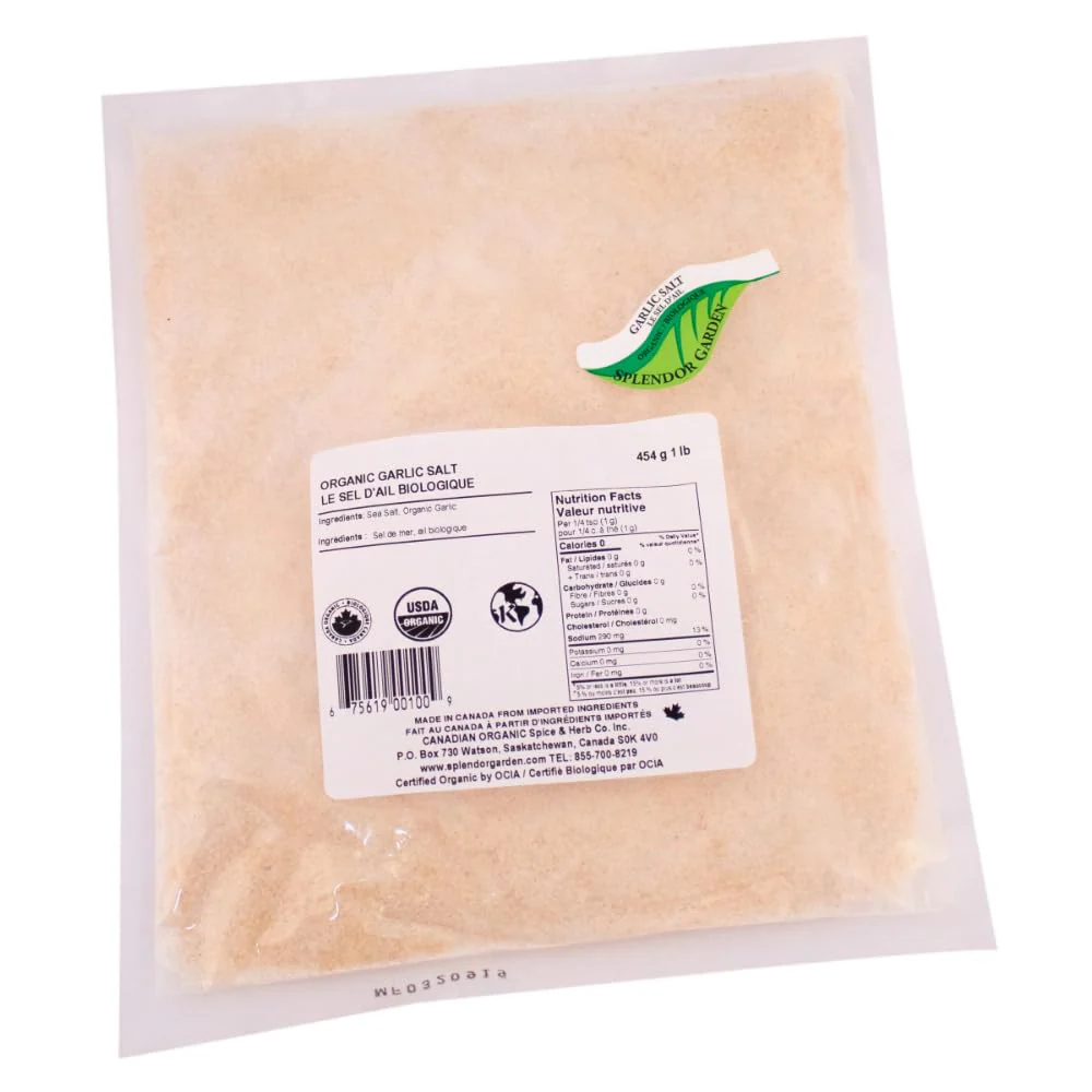 Splendor Garden - Organic Garlic Salt (50g)