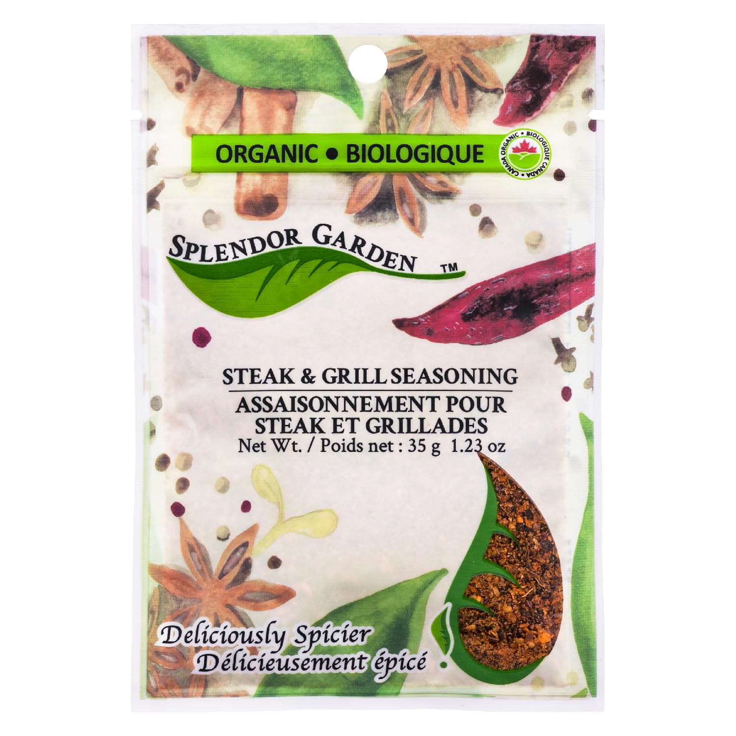 Splendor Garden - Organic Steak & Grill Seasoning (35g)