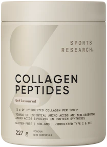 Sports Research - Organic Collagen Peptides Unflavore (227g) - Image 3
