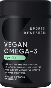 Sports Research - Vegan Omega 3 (50sg) - Image 4
