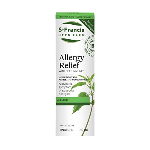 St. Francis Herb Farm - Allergy Relief With Deep Immune (50ml) - Image 2