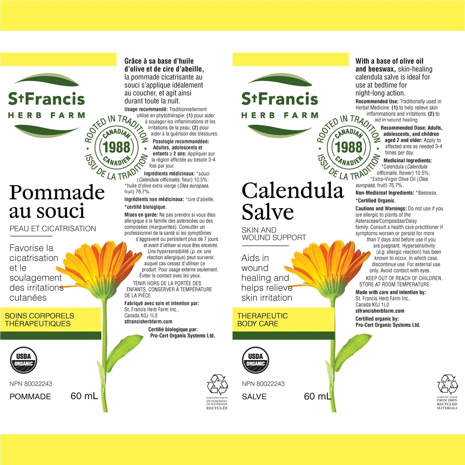 St. Francis Herb Farm - Calendula (50ml) - Image 4