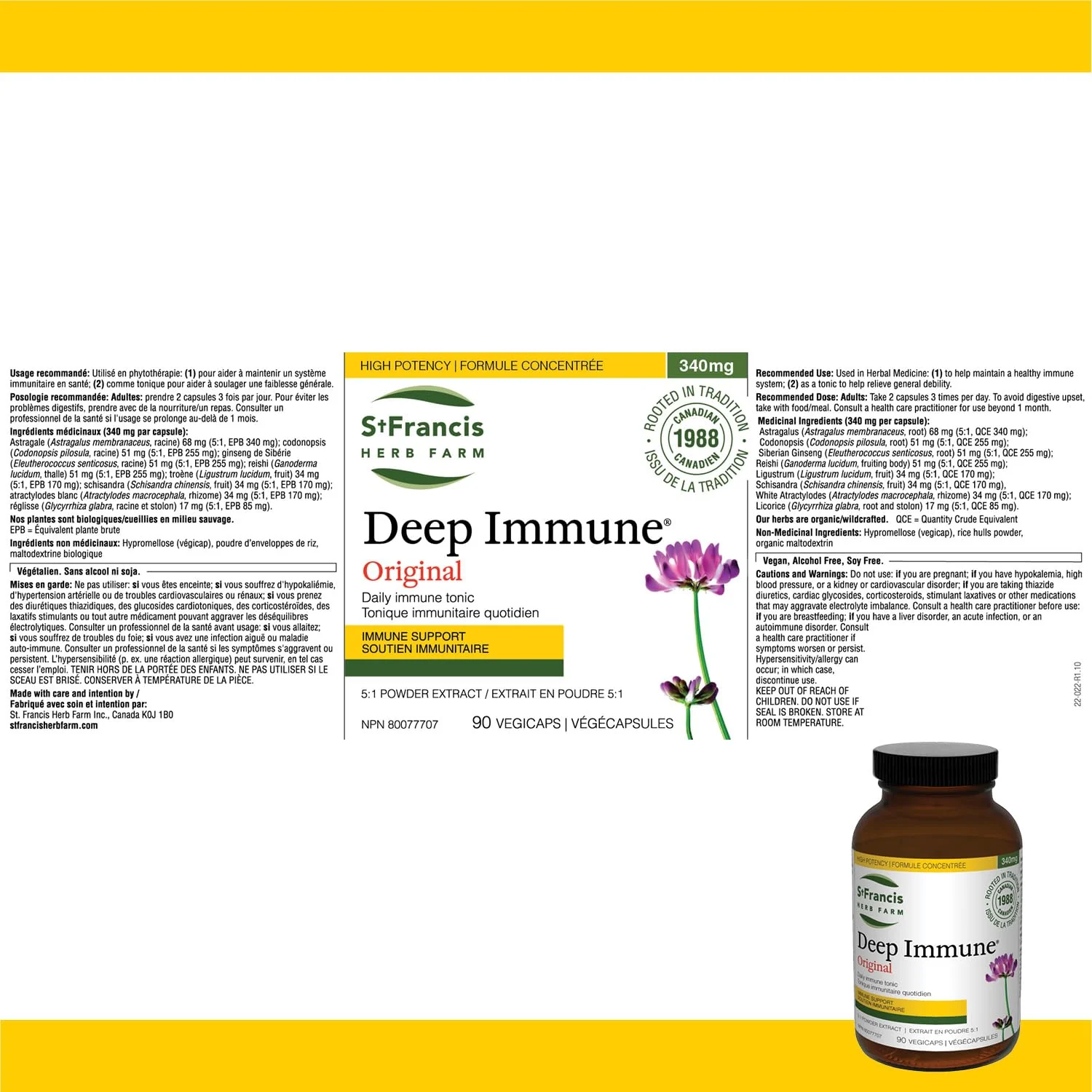 St. Francis Herb Farm - Deep Immune (250ml) - Image 4