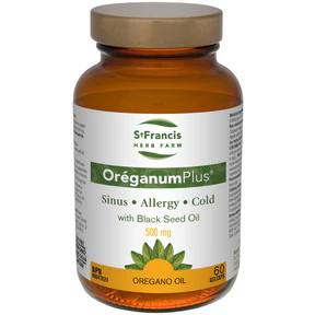 St. Francis Herb Farm - Oréganum Plus Gel Caps (60sg) - Image 4