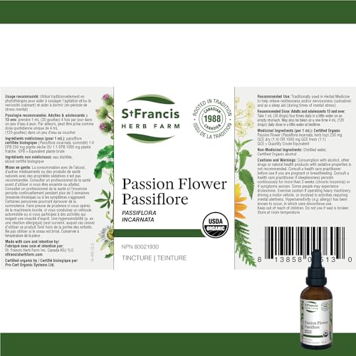 St. Francis Herb Farm - Passion Flower (50ml) - Image 5