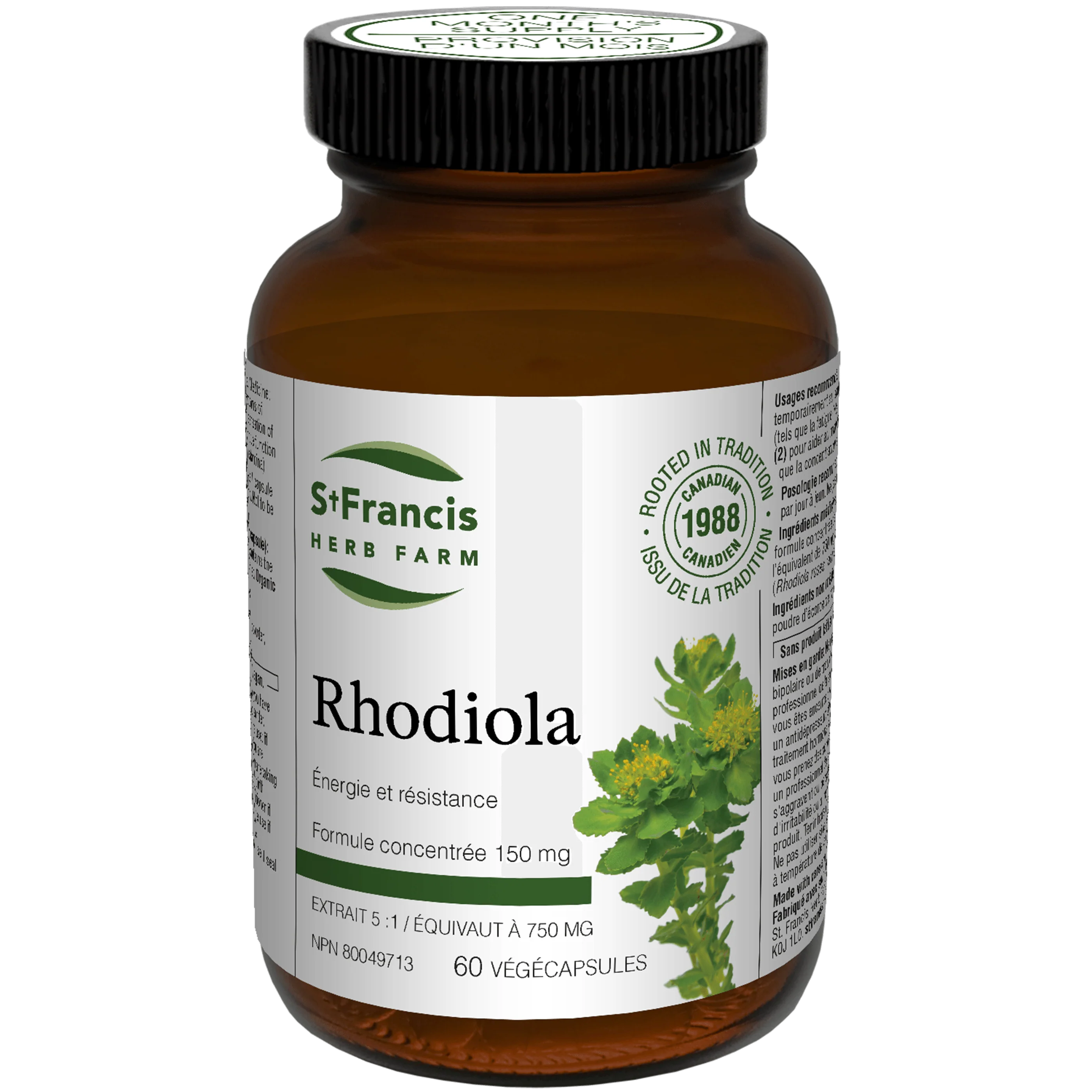 St. Francis Herb Farm - Rhodiola Capsules (60caps) - Image 2