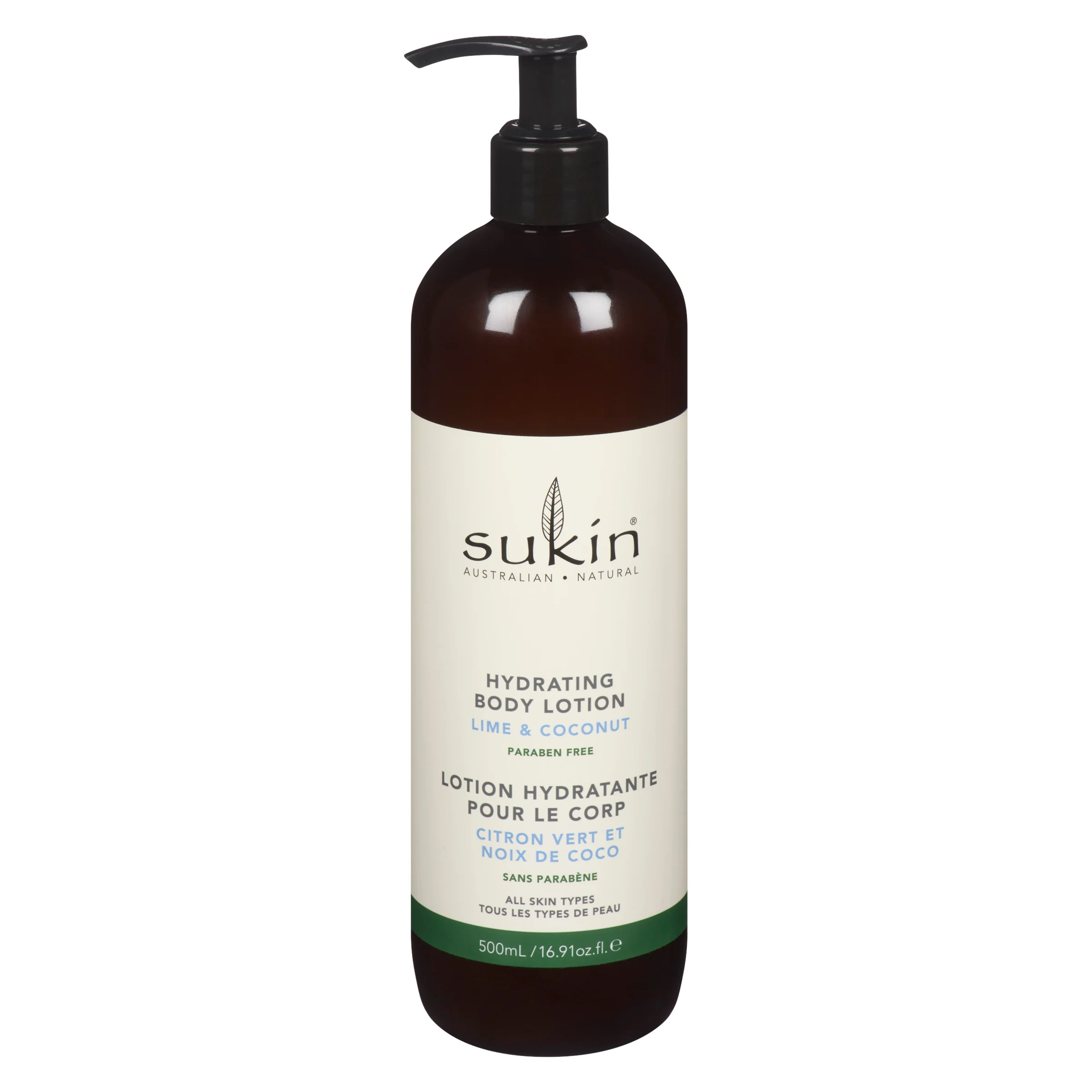 Sukin Hydrating Body Lotion Lime Coconut