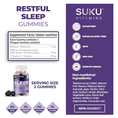 SUKU Vitamins - Restful Sleep (60gmy) - Image 5