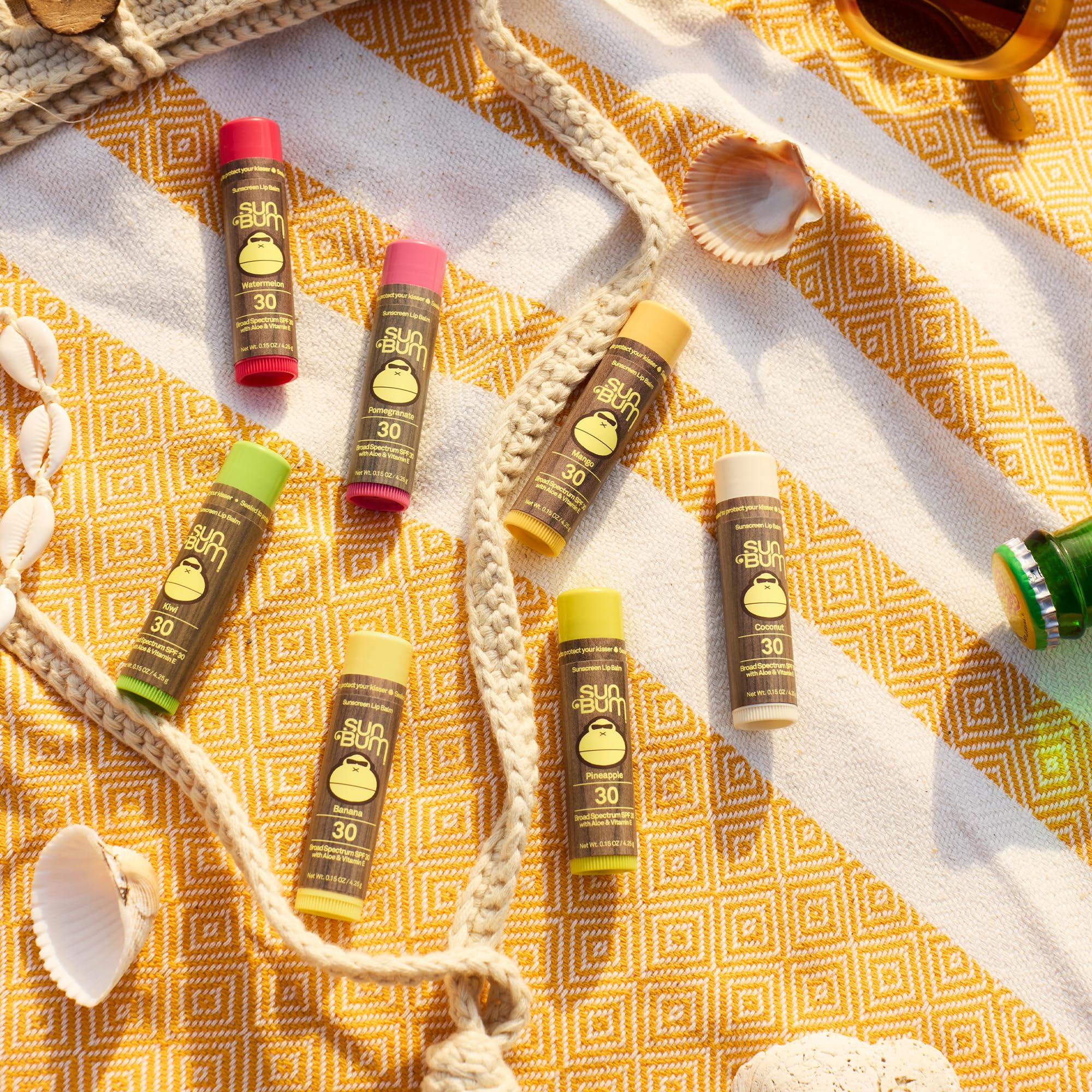 Sun Bum - Original SPF 30 Lip Balm - Banana (12 x 4.25g) - Image 4