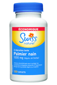 Swiss Natural - Saw Palmetto TR 1000mg VALUE SIZE (120caps)