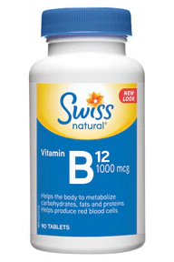 Swiss Natural - Vitamin B12 1000mcg (90tab) - Image 2
