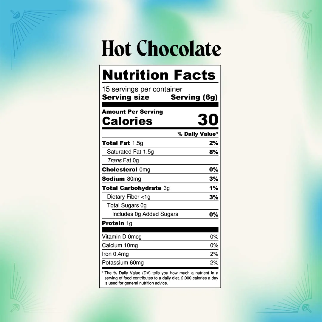Teonan Biomedical - Hot Chocolate - Cacao Instant (15srv) - Image 3
