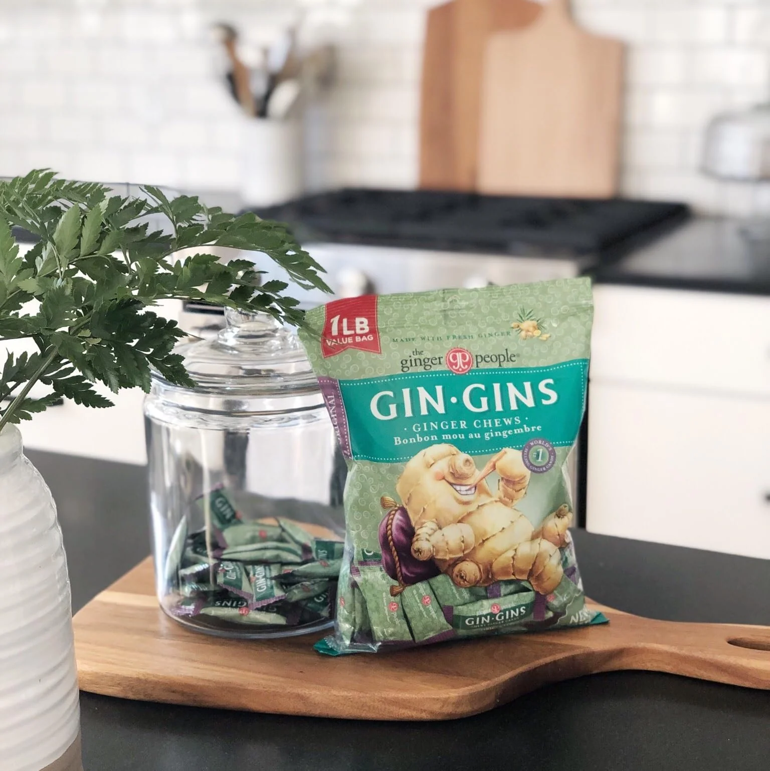 The Ginger People - Gin Gins Original Chewy Ginger (60g) - Image 9