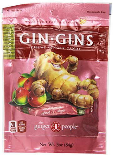 The Ginger People - Gin Gins Spicy Apple Chewy Ginger (84g) - Image 2
