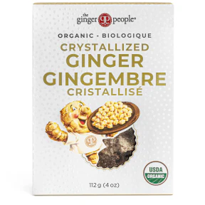 The Ginger People - Organic Crystallized Ginger Dice (112g)