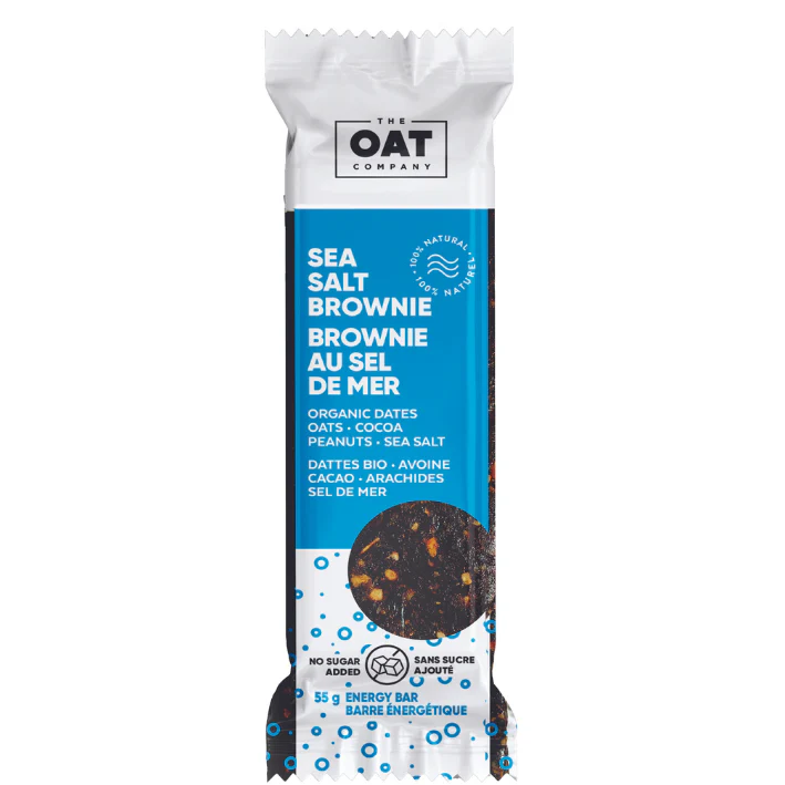 The Oat Company - Sea Salt Brownie Energy Bars (55g) - Image 2