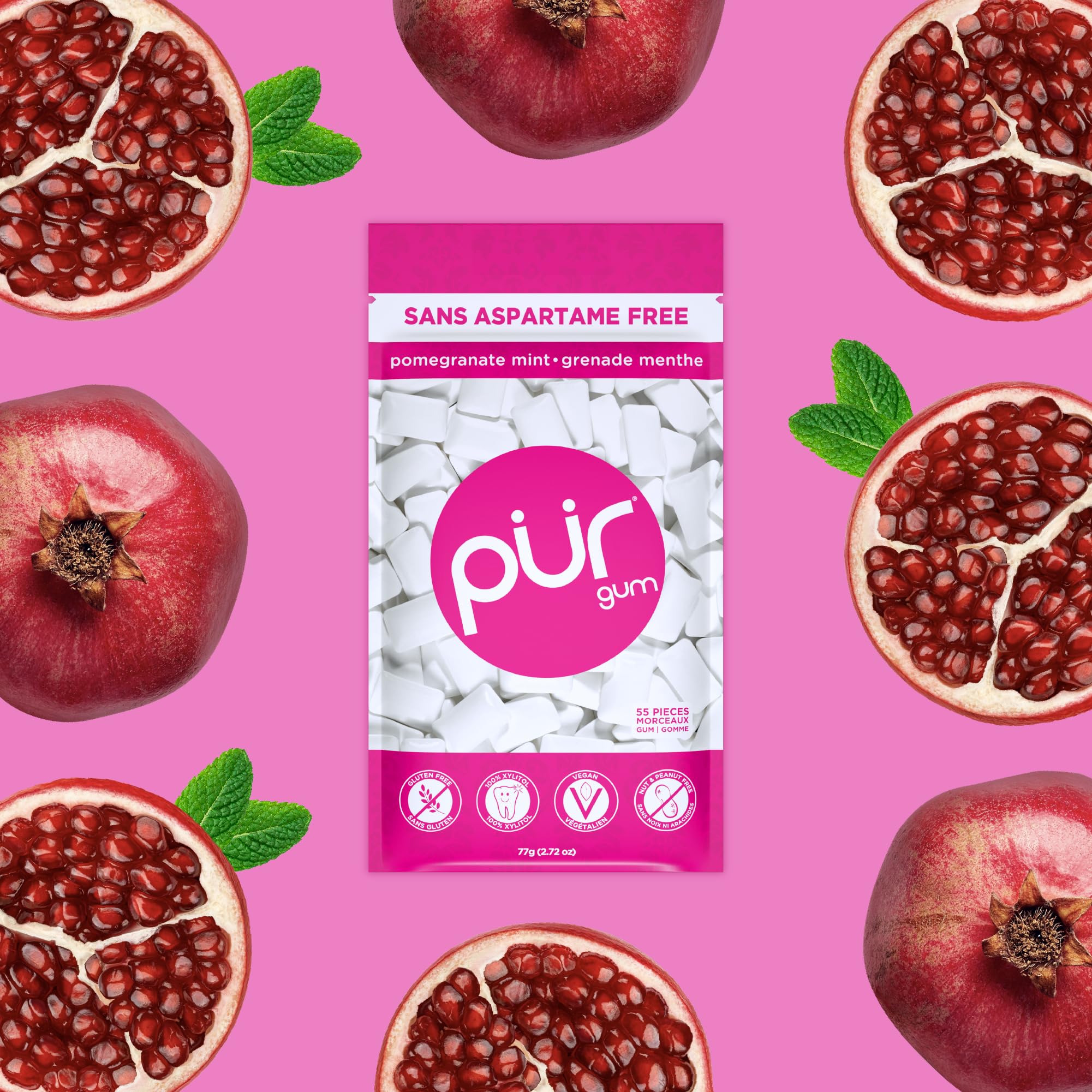 The Pur Company - GB-Pomegr. Mint (55ct,12/tray) - Image 3