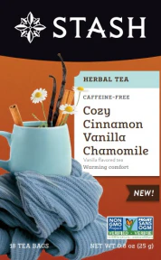 The Stash Tea Company - Cozy Cinnamon Vanilla Chamomile (18bg) - Image 2