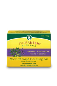 Theraneem Naturals - Oatmeal & Lavender Cleansing Bar (113g) - Image 2