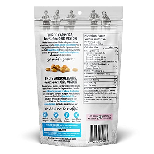 Three Farmers - Roasted Fava Beans - Sea Salt (140g) - Image 10
