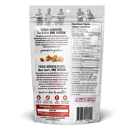 Three Farmers - Roasted Fava Beans - Sea Salt (140g) - Image 7