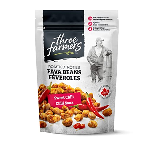 Three Farmers - Roasted Fava Beans - Sweet Chili (140g) - Image 2